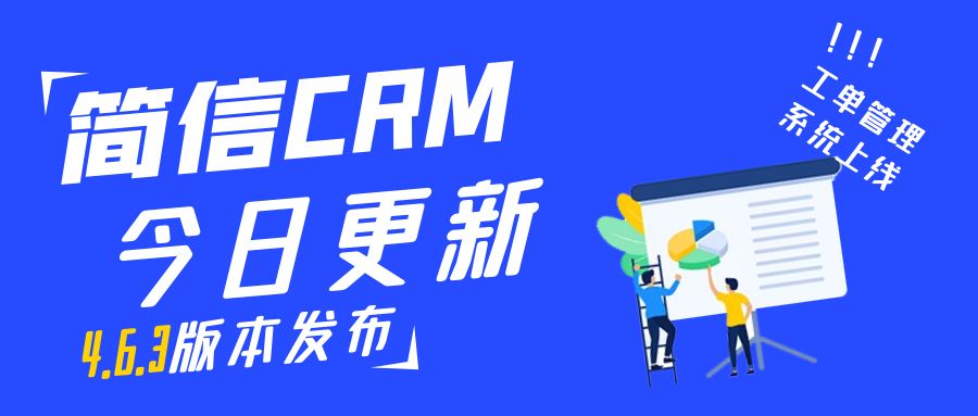 【升級公告】簡信CRM_V4.6.3上線，新增工單管理！